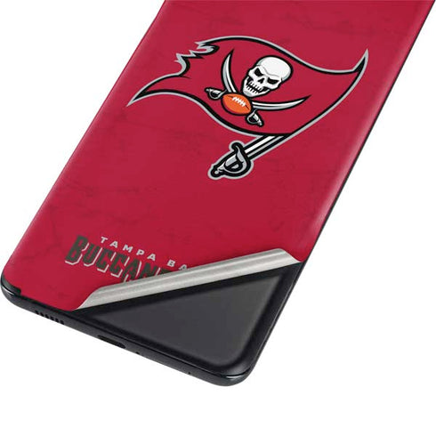 NFL Tampa Bay Buccaneers Distressed Galaxy S21 5G Skin