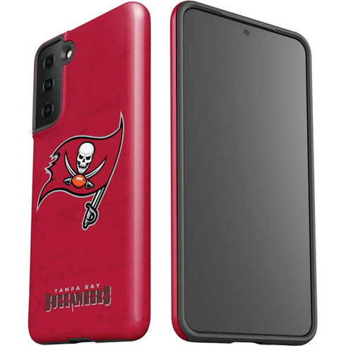 NFL Tampa Bay Buccaneers Distressed Galaxy S21 FE Pro Case