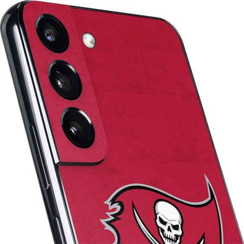 NFL Tampa Bay Buccaneers Distressed Galaxy S22 Skin