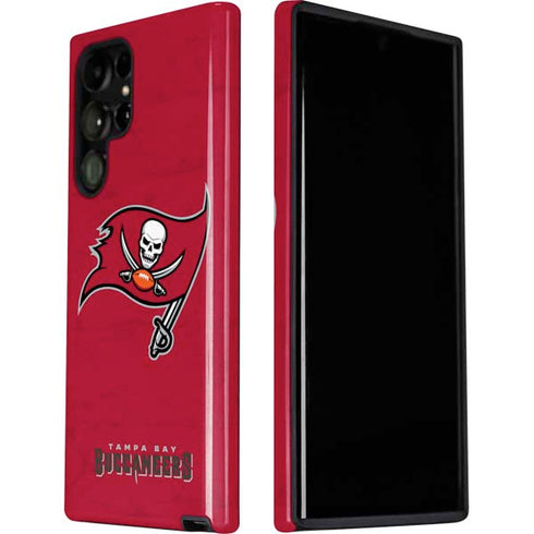 NFL Tampa Bay Buccaneers Distressed Galaxy S22 Ultra Pro Case