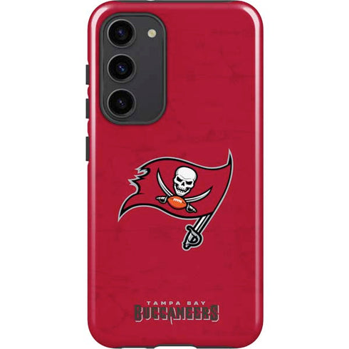NFL Tampa Bay Buccaneers Distressed Galaxy S23 Plus Pro Case