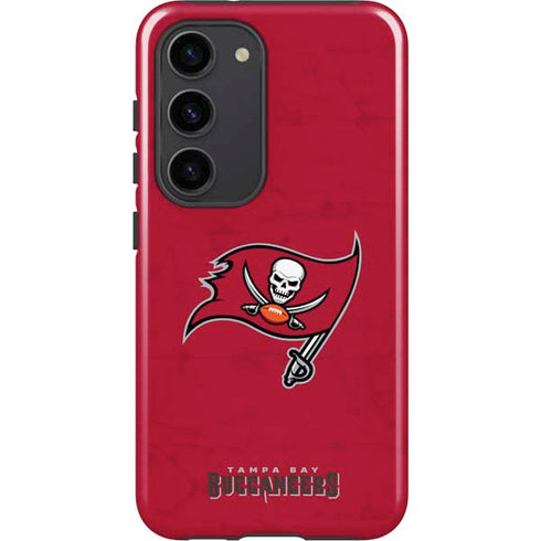 NFL Tampa Bay Buccaneers Distressed Galaxy S23 Pro Case