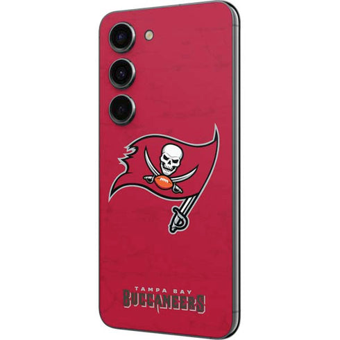 NFL Tampa Bay Buccaneers Distressed Galaxy S23 Skin