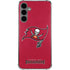 NFL Tampa Bay Buccaneers Distressed Galaxy S24 Plus Clear Case