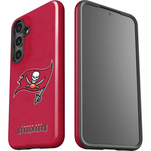 NFL Tampa Bay Buccaneers Distressed Galaxy S24 Plus Impact Case