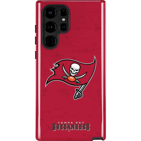 NFL Tampa Bay Buccaneers Distressed Galaxy S24 Ultra Impact Case