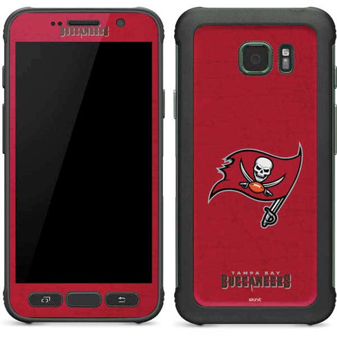 NFL Tampa Bay Buccaneers Distressed Galaxy S7 Active Skin