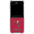 NFL Tampa Bay Buccaneers Distressed Galaxy Z Flip5 5G Clear Case
