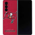 NFL Tampa Bay Buccaneers Distressed Galaxy Z Fold4 5G Skin