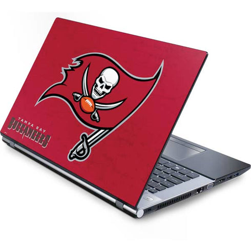 NFL Tampa Bay Buccaneers Distressed Generic Laptop Skin