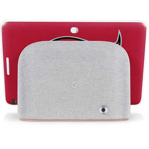NFL Tampa Bay Buccaneers Distressed Google Home Hub Skin