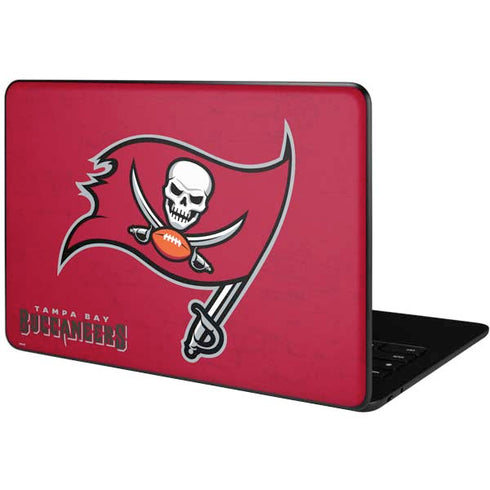 NFL Tampa Bay Buccaneers Distressed Google Pixelbook Go Skin