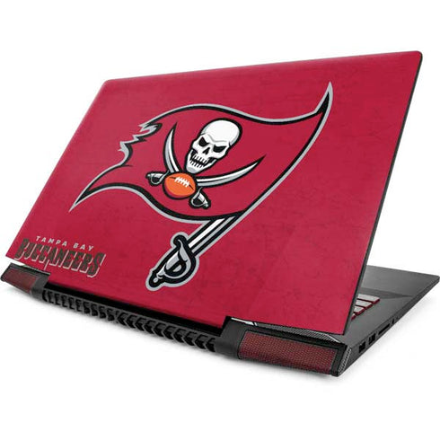 NFL Tampa Bay Buccaneers Distressed Lenovo IdeaPad Skin