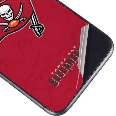 NFL Tampa Bay Buccaneers Distressed iPhone 11 Skin