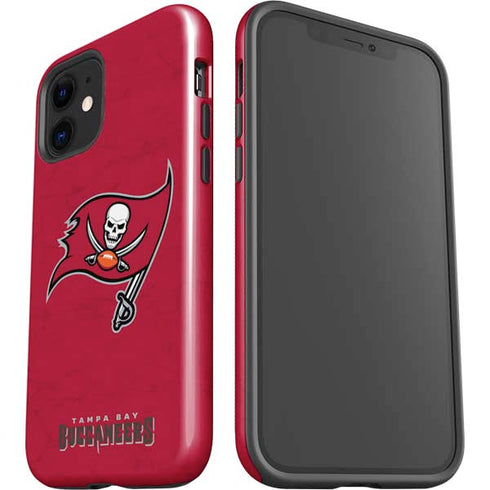 NFL Tampa Bay Buccaneers Distressed iPhone 12 Impact Case