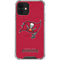 NFL Tampa Bay Buccaneers Distressed iPhone 12 Mini Clear Case