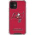 NFL Tampa Bay Buccaneers Distressed iPhone 12 Mini Clear Case