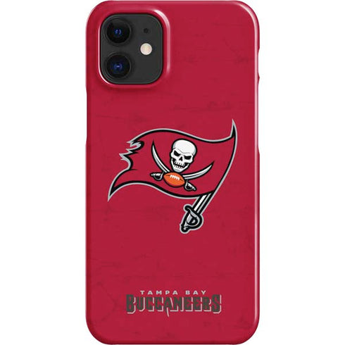 NFL Tampa Bay Buccaneers Distressed iPhone 12 Mini Lite Case