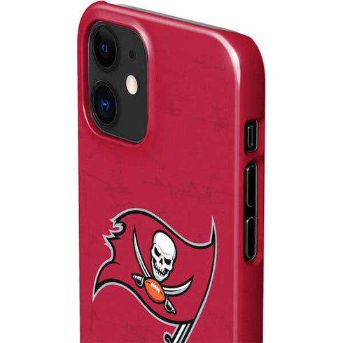 NFL Tampa Bay Buccaneers Distressed iPhone 12 Mini Lite Case