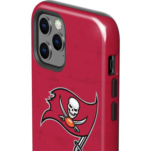 NFL Tampa Bay Buccaneers Distressed iPhone 12 Pro Impact Case