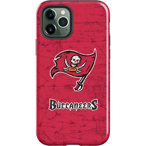 NFL Tampa Bay Buccaneers Distressed iPhone 12 Pro Max Impact Case