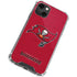 NFL Tampa Bay Buccaneers Distressed iPhone 13 Mini Clear Case
