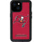 NFL Tampa Bay Buccaneers Distressed iPhone 13 Mini Waterproof Case
