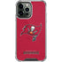 NFL Tampa Bay Buccaneers Distressed iPhone 13 Pro Max Clear Case