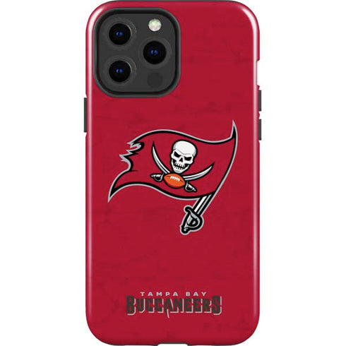 NFL Tampa Bay Buccaneers Distressed iPhone 13 Pro Max Impact Case