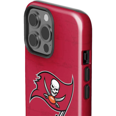 NFL Tampa Bay Buccaneers Distressed iPhone 13 Pro Max Impact Case