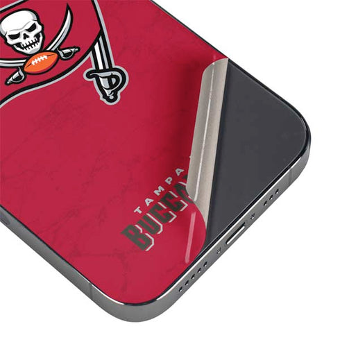NFL Tampa Bay Buccaneers Distressed iPhone 13 Pro Max Skin
