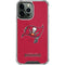 NFL Tampa Bay Buccaneers Distressed iPhone 15 Pro Max Clear Case