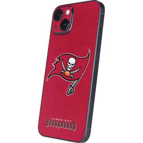 NFL Tampa Bay Buccaneers Distressed iPhone 14 Skin