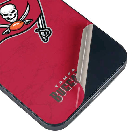 NFL Tampa Bay Buccaneers Distressed iPhone 14 Skin