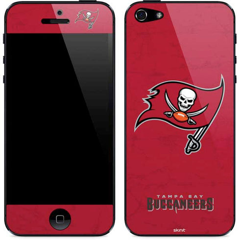 NFL Tampa Bay Buccaneers Distressed iPhone 5/5s/5SE Skin