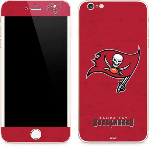 NFL Tampa Bay Buccaneers Distressed iPhone 6/6s Plus Skin