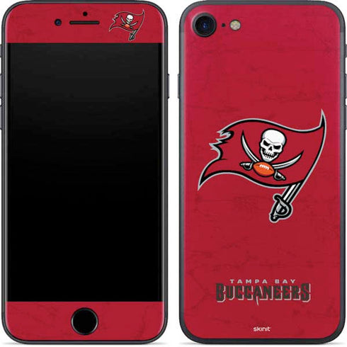NFL Tampa Bay Buccaneers Distressed iPhone SE (2nd & 3rd Gen) Skin