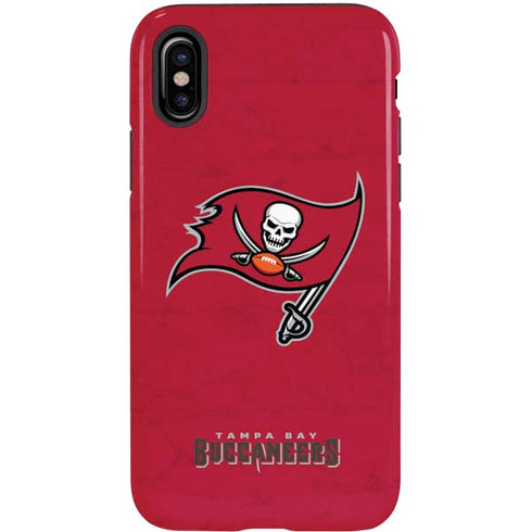 NFL Tampa Bay Buccaneers Distressed iPhone X Pro Case