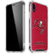 NFL Tampa Bay Buccaneers Distressed iPhone XR Clear Case