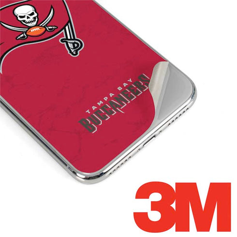 NFL Tampa Bay Buccaneers Distressed iPhone XS Max Skin