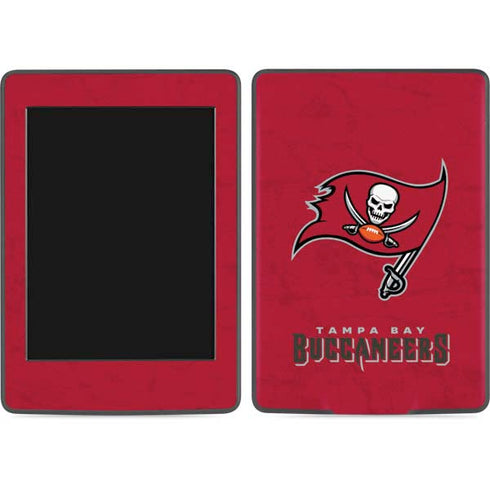 NFL Tampa Bay Buccaneers Distressed Amazon Kindle Skin