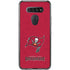 NFL Tampa Bay Buccaneers Distressed LG K51/Q51 Clear Case