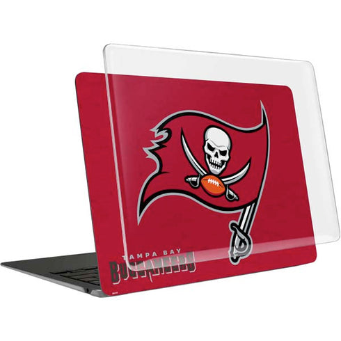 NFL Tampa Bay Buccaneers Distressed MacBook Air 13in (2020) Case plus Skin