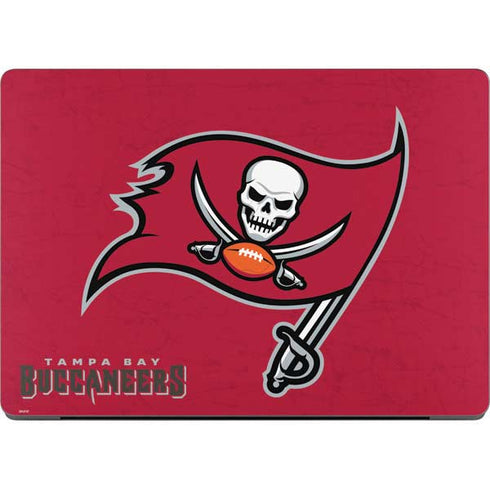 NFL Tampa Bay Buccaneers Distressed MacBook Pro 14in (2021-24) Skin