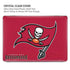NFL Tampa Bay Buccaneers Distressed MacBook Pro 16in (2021-25) Case plus Skin