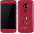 NFL Tampa Bay Buccaneers Distressed Moto E5 Play Skin