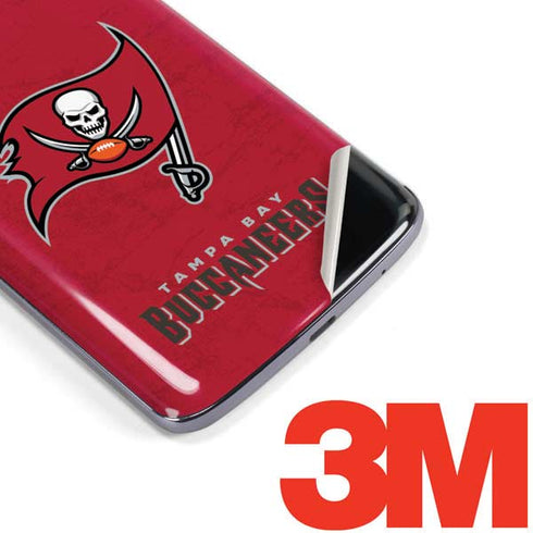 NFL Tampa Bay Buccaneers Distressed Moto E5 Plus Skin