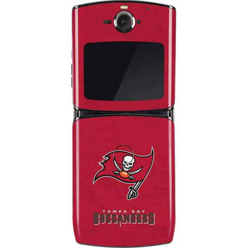 NFL Tampa Bay Buccaneers Distressed Motorola RAZR Skin
