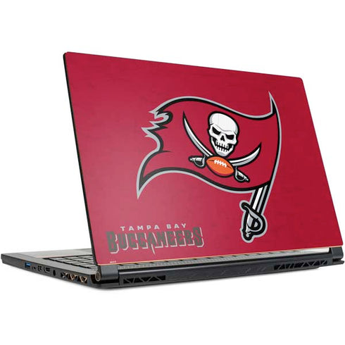 NFL Tampa Bay Buccaneers Distressed MSI GS65 Stealth Laptop Skin