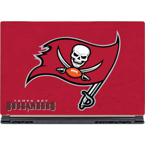 NFL Tampa Bay Buccaneers Distressed MSI GS65 Stealth Laptop Skin